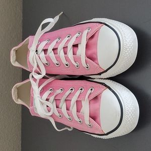 Pink Converse Oxford Chuck Taylors
